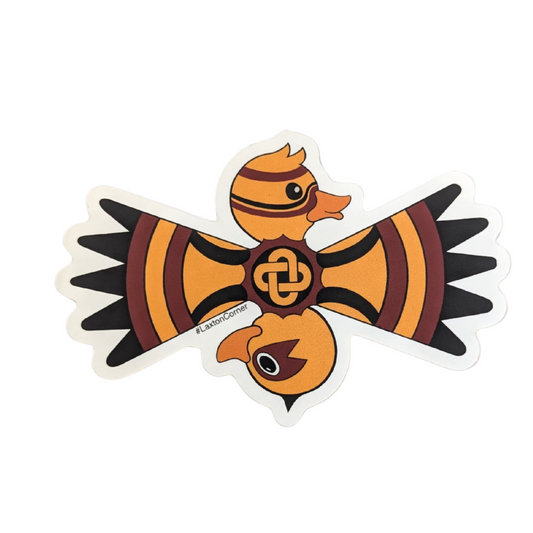 Double Duck Sticker - Jay Laxton