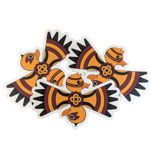 Double Duck Sticker - Jay Laxton