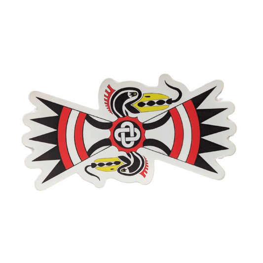 Double Woodpecker Sticker