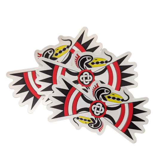 Double Woodpecker Sticker