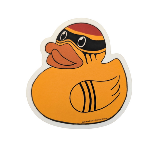 Warrior Duck #1 Sticker