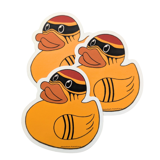 Warrior Duck #1 Sticker