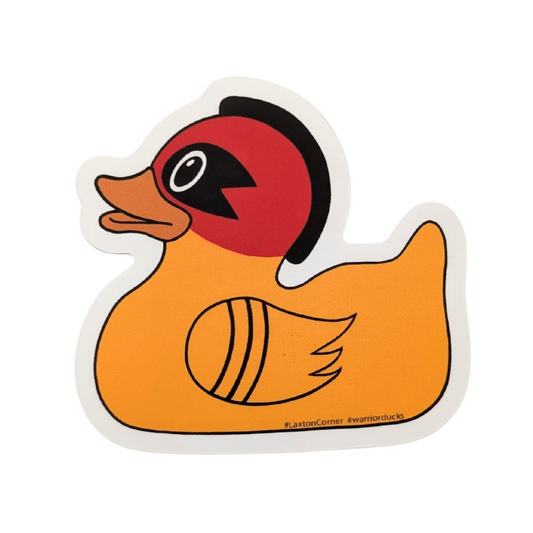 Mohawk Duck Sticker