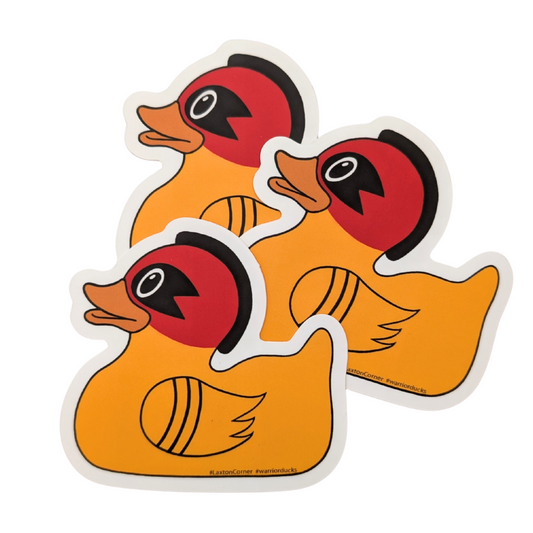 Mohawk Duck Sticker