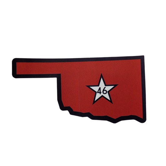 OK '46 Star Sticker