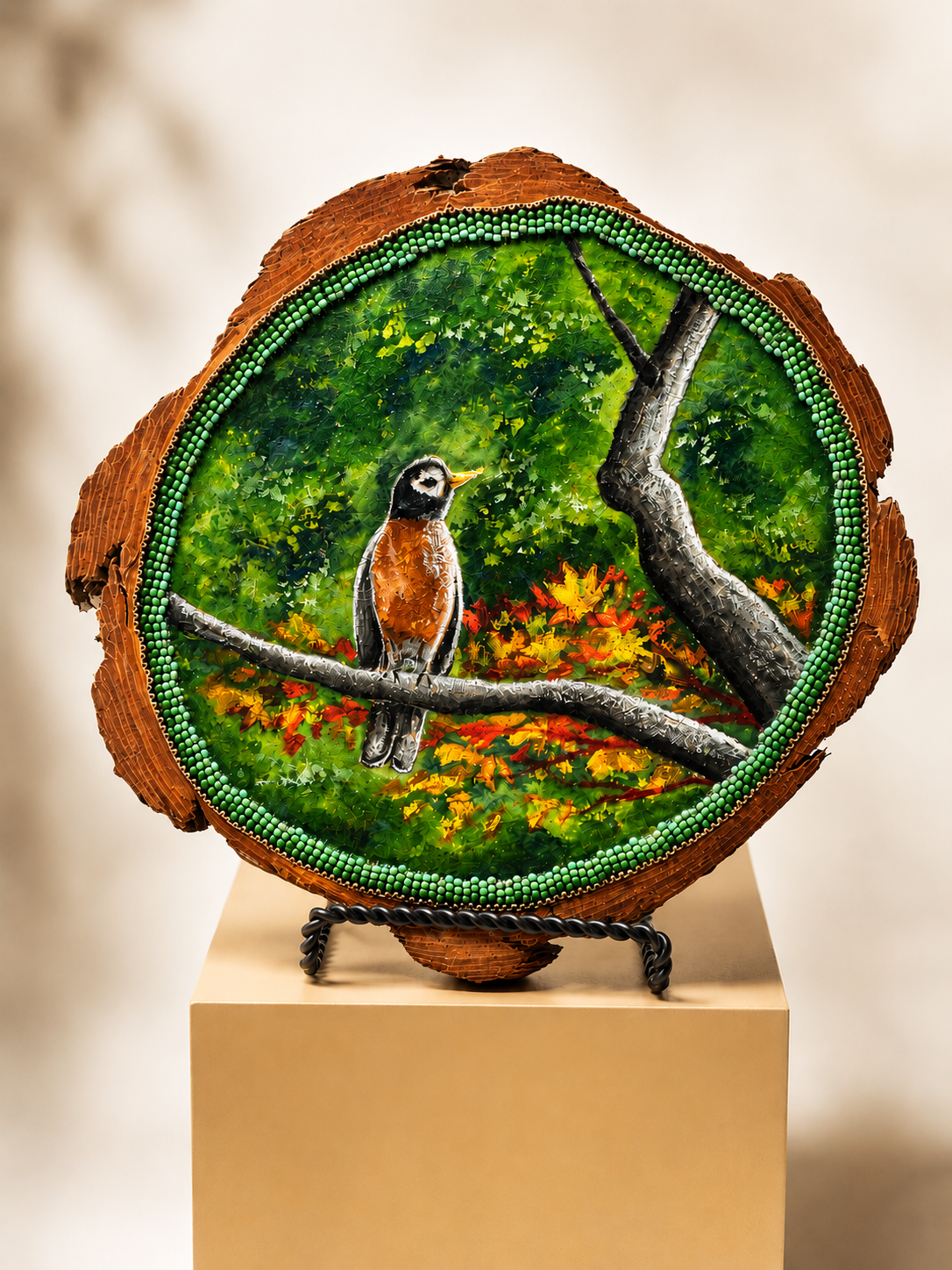 White Eyed Robin