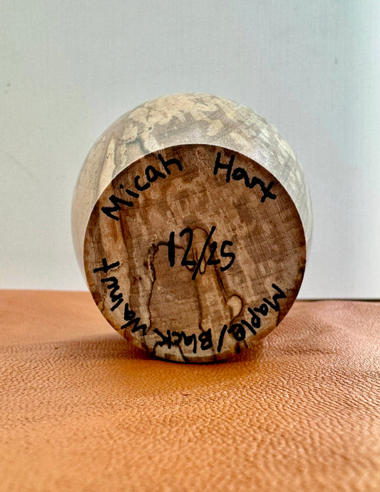 Miniature Vessel Maple & Black Walnut