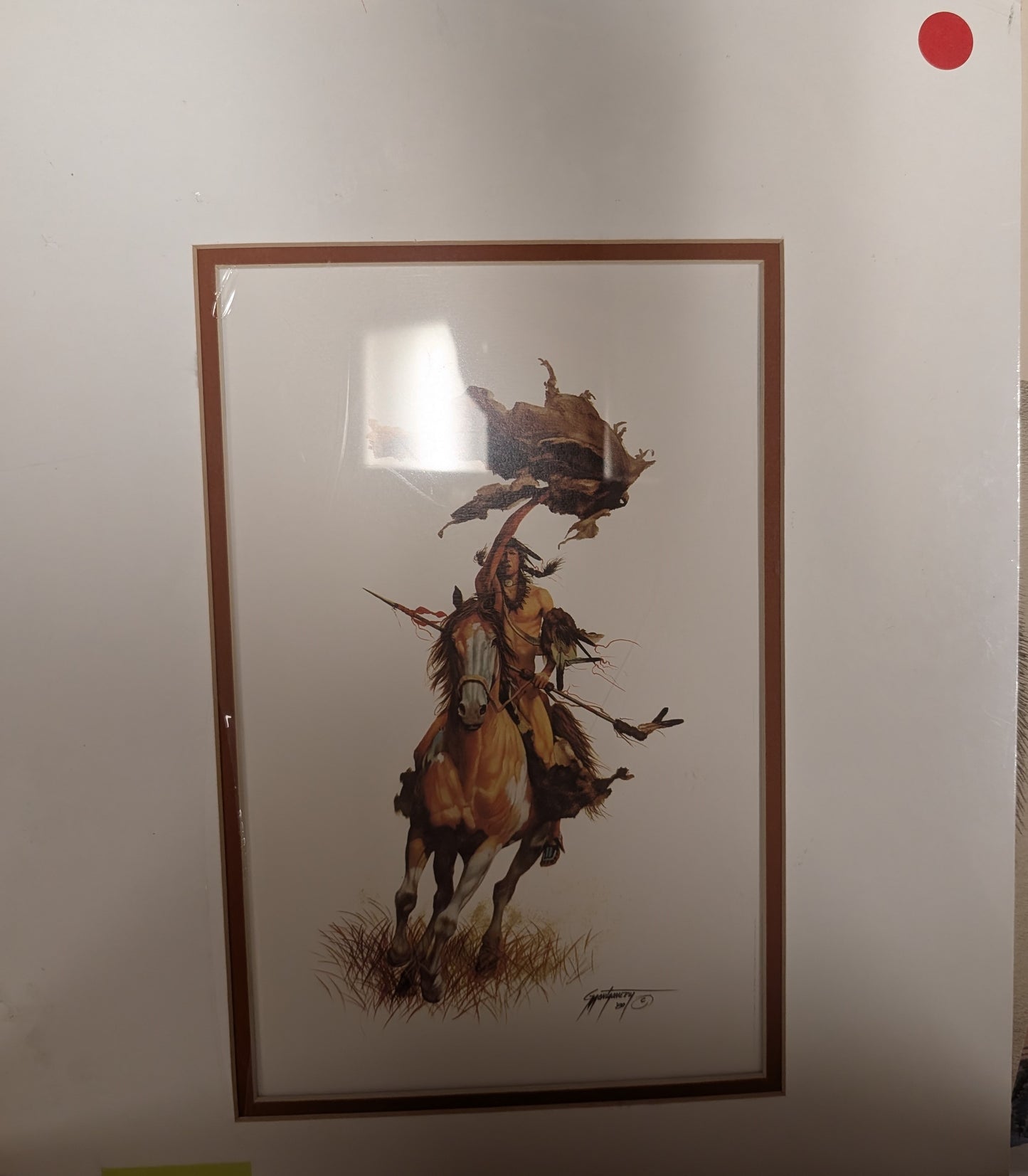 "Greeting the Great Herds" by Gary Montgomery (1980)