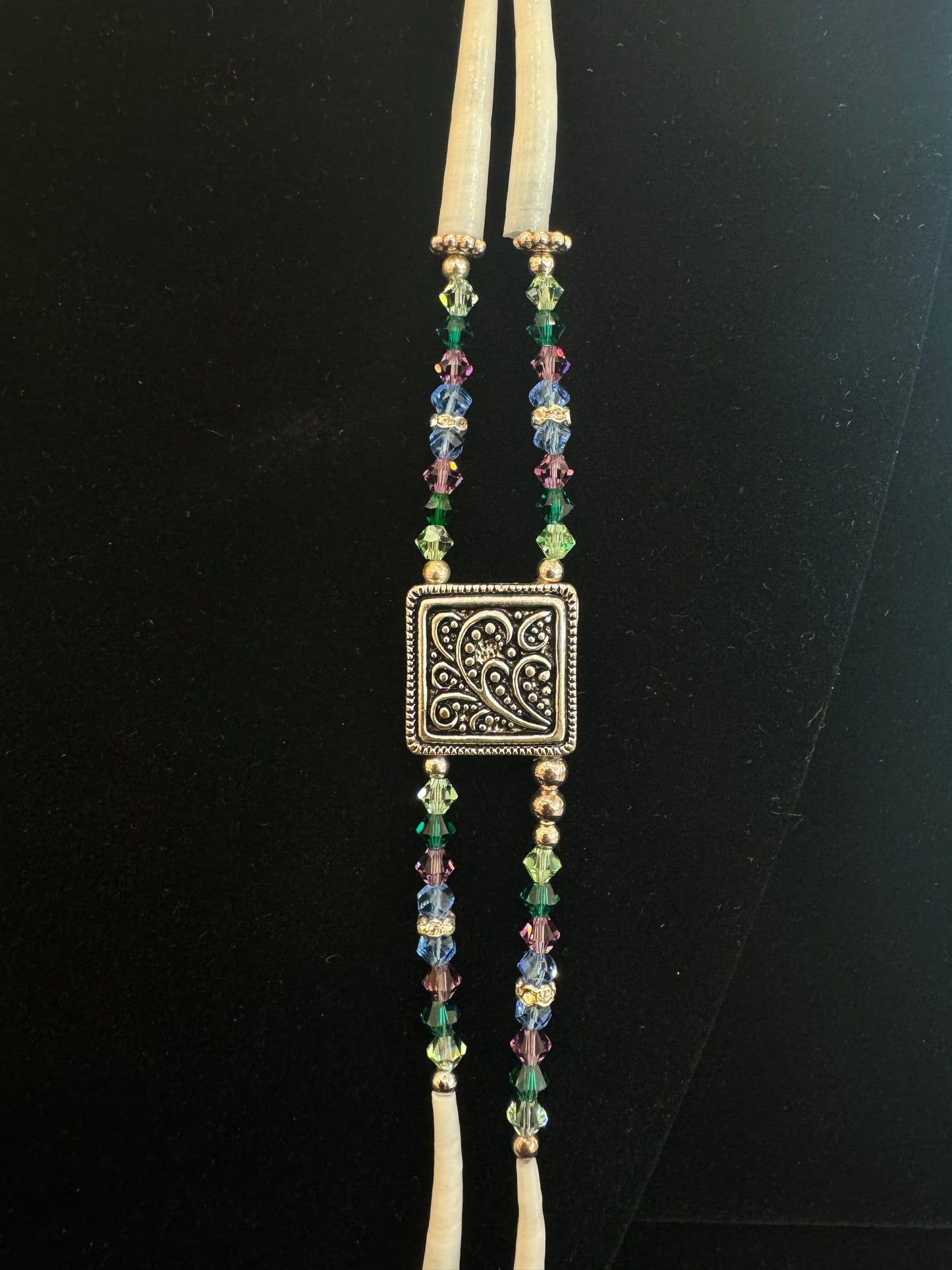 Dentalium Bone 2-Strand Necklace