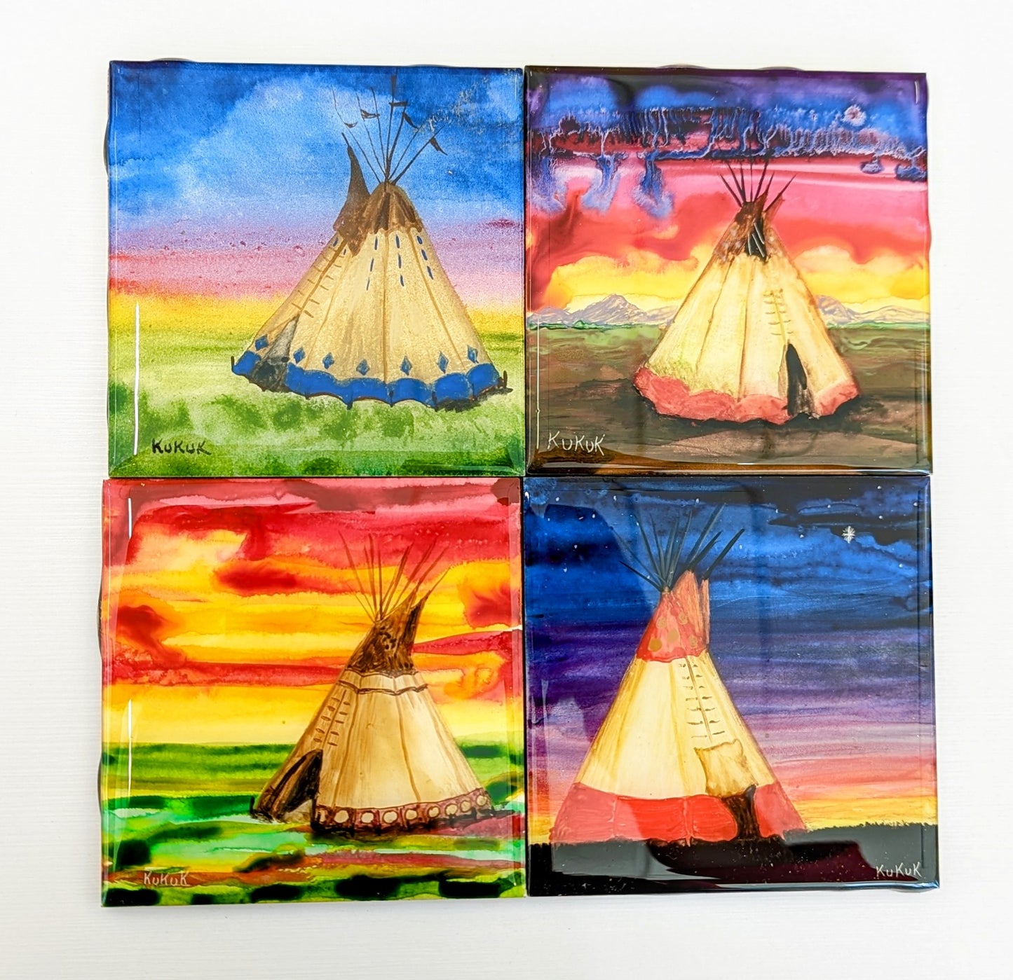 Tipi Coaster