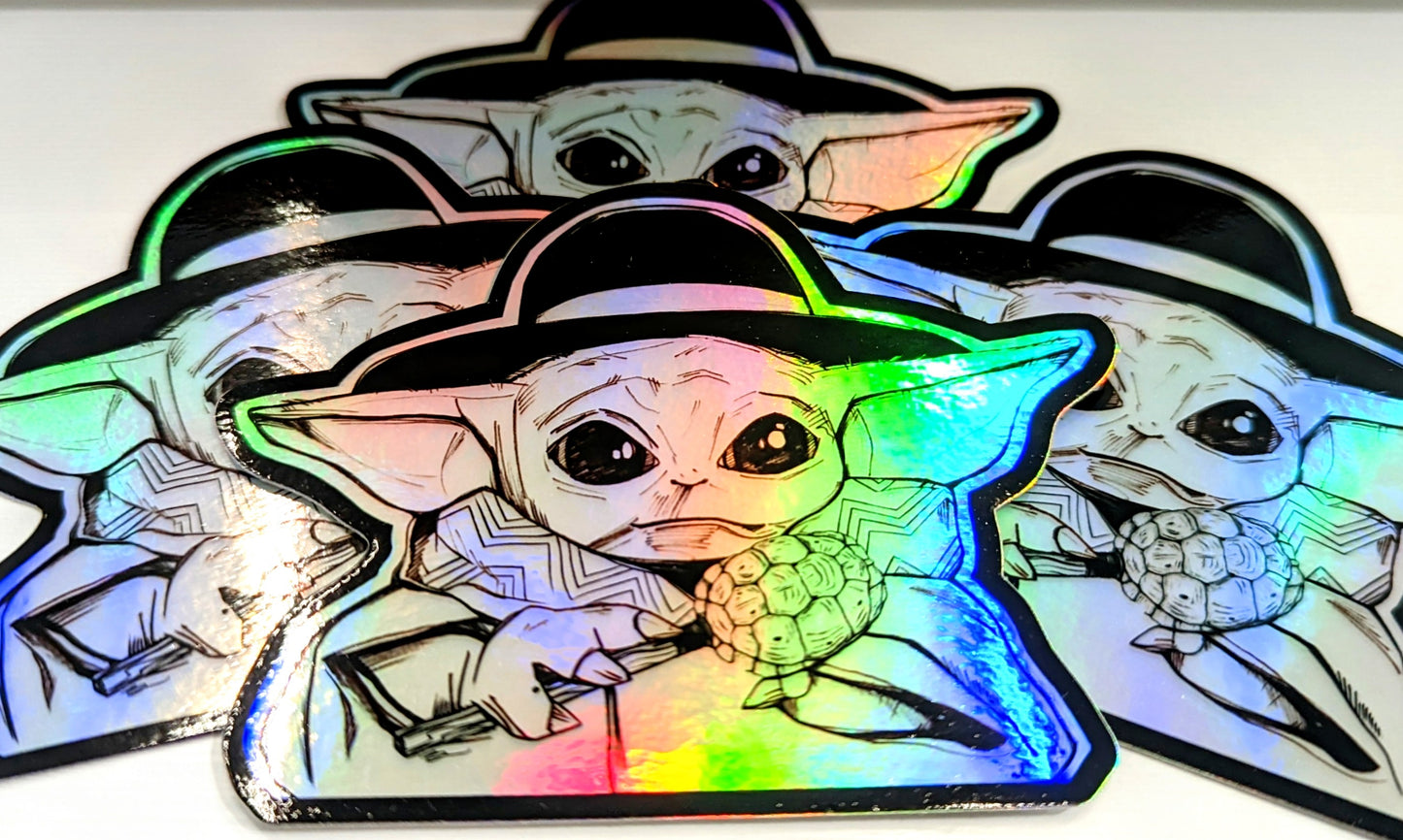 Baby Yoda Sticker