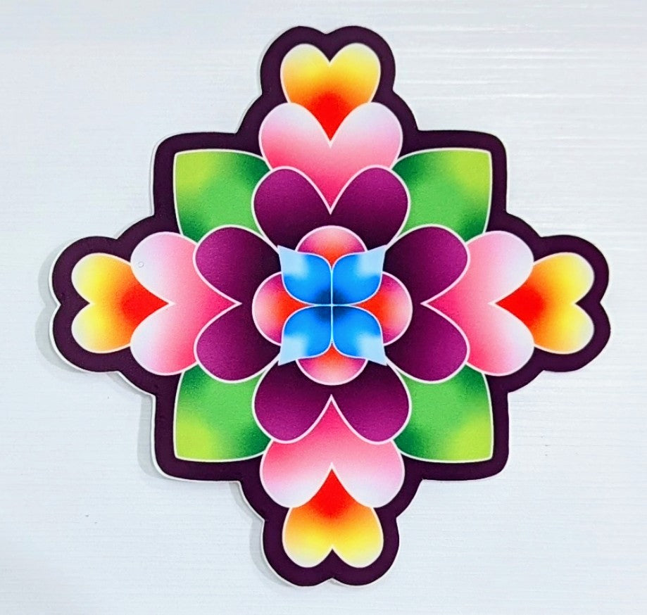 Floral Sticker