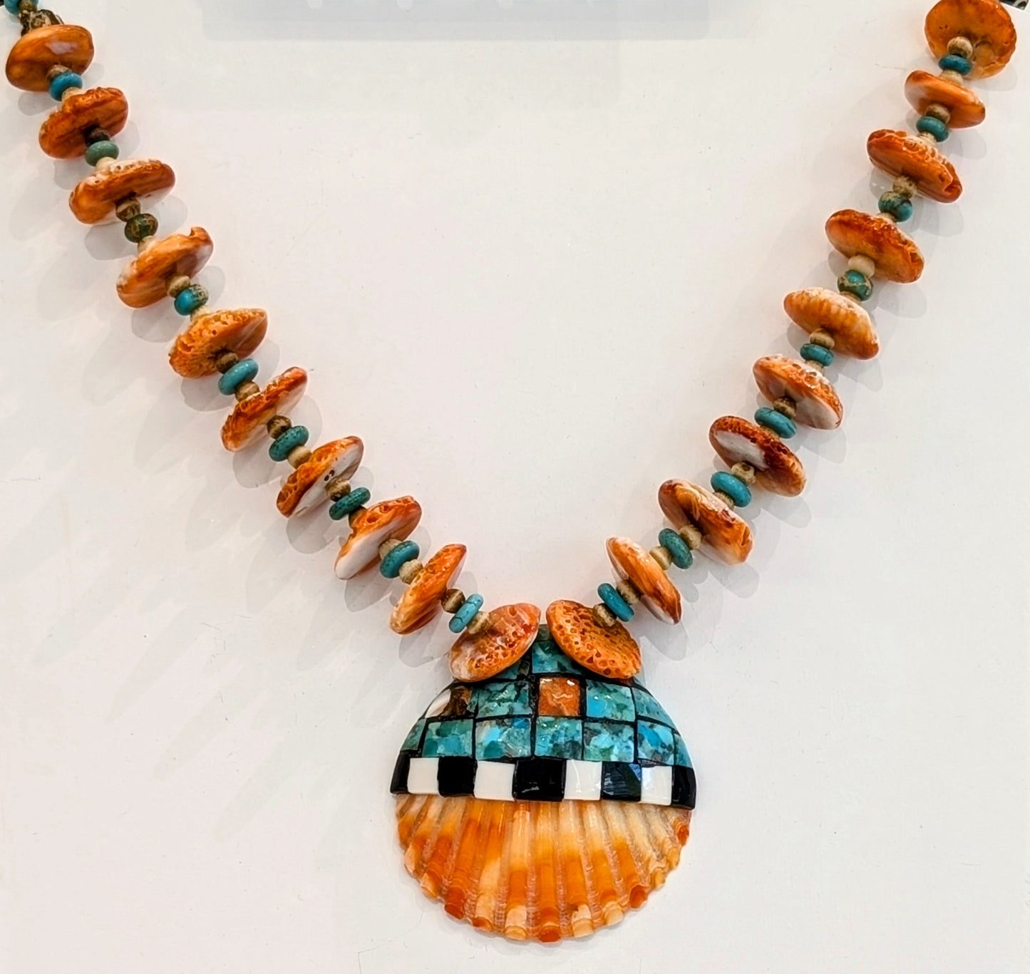 Spiny Oyster Shell Necklace