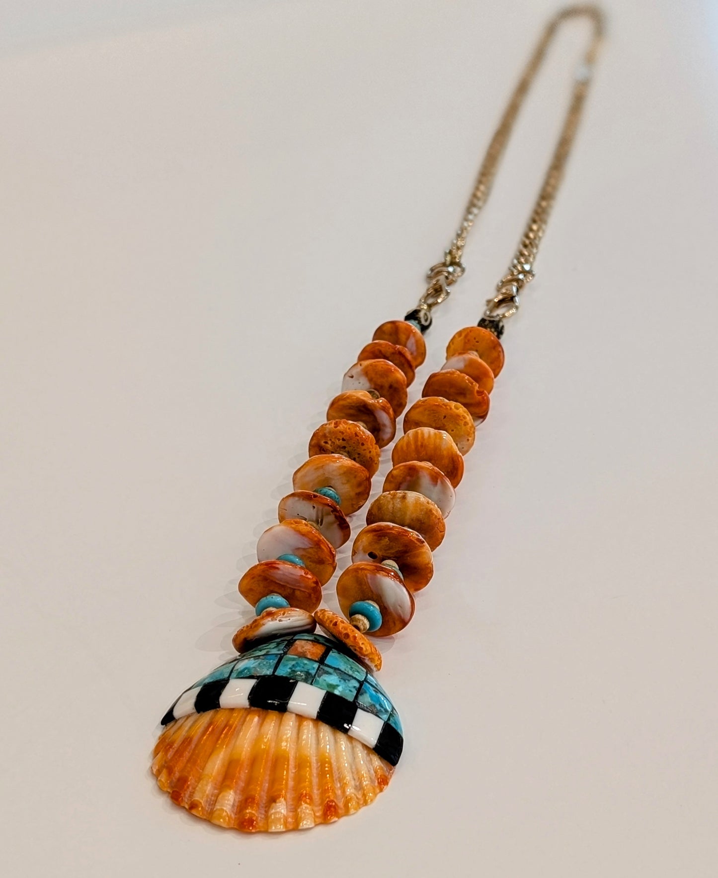 Spiny Oyster Shell Necklace