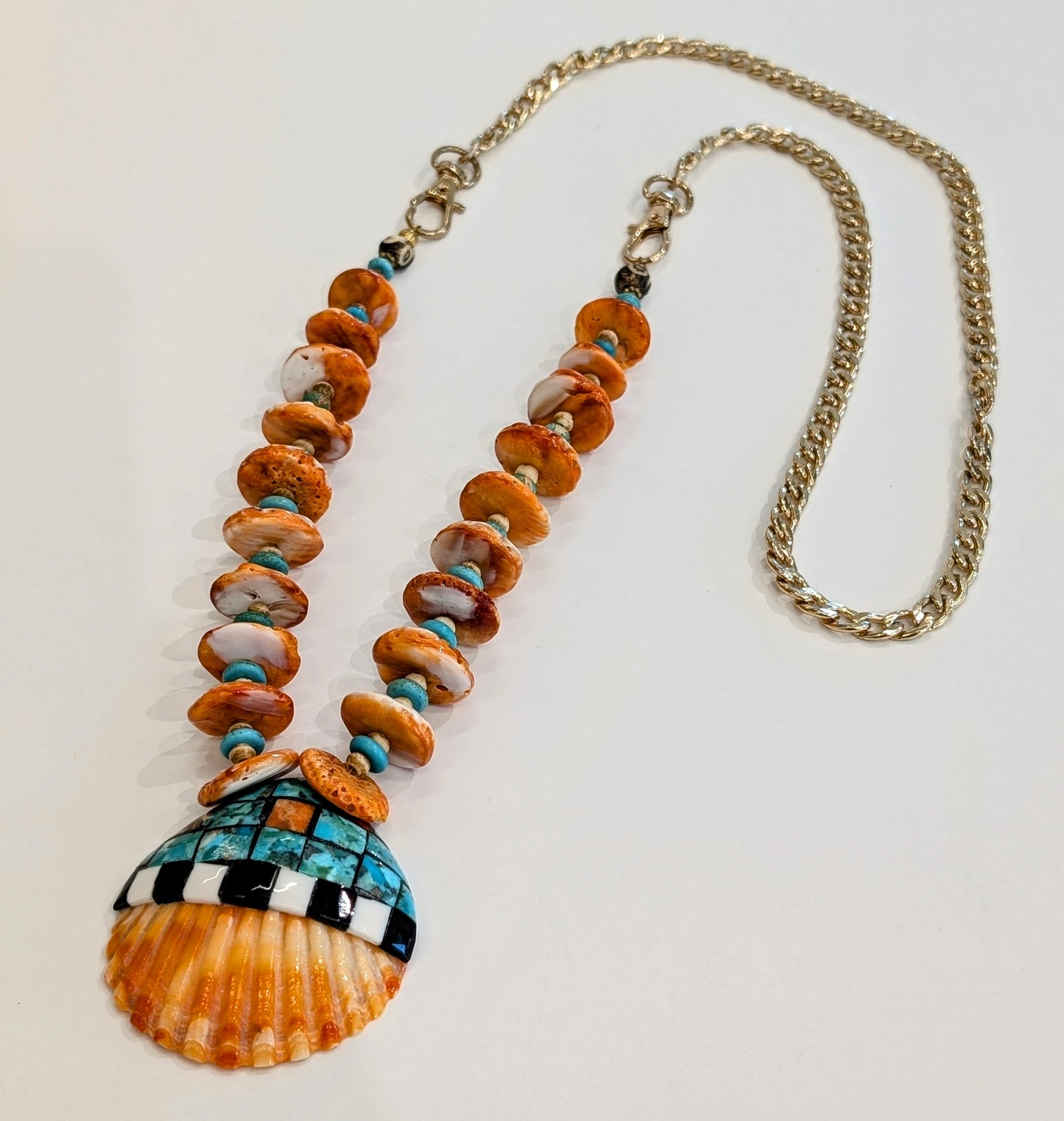 Spiny Oyster Shell Necklace
