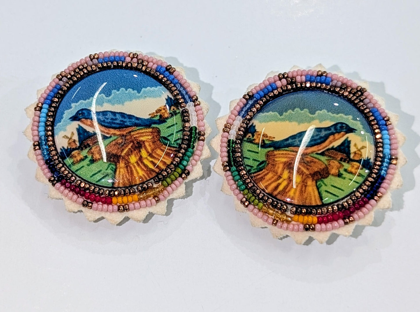 Bird Powwow Earrings