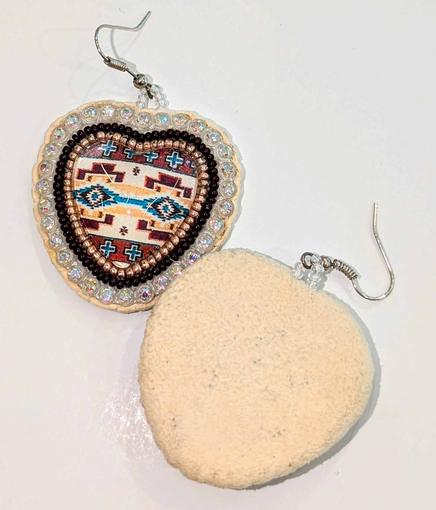 Heart Powwow Earrings