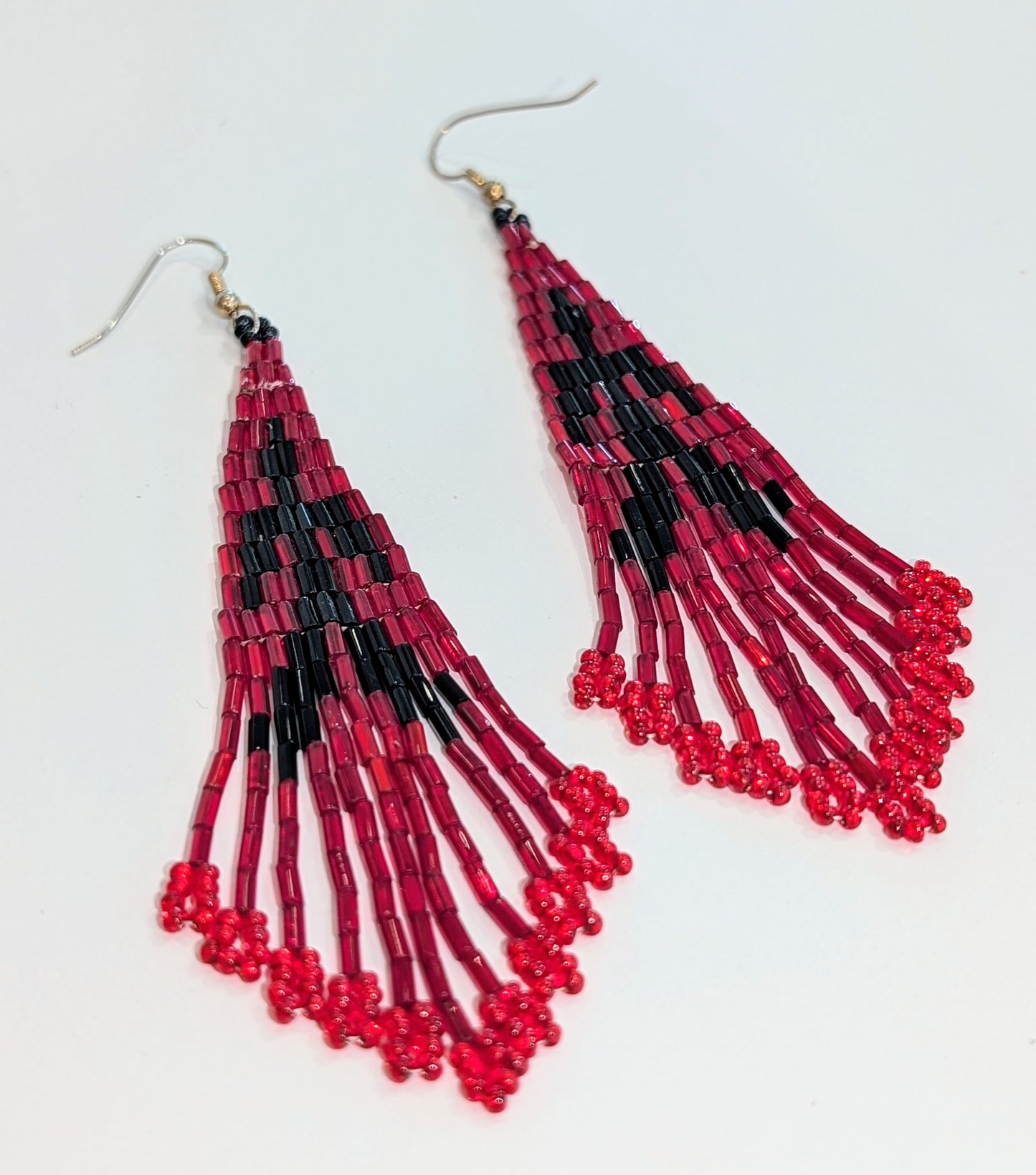 Brick Stitch Thunderbird Earrings