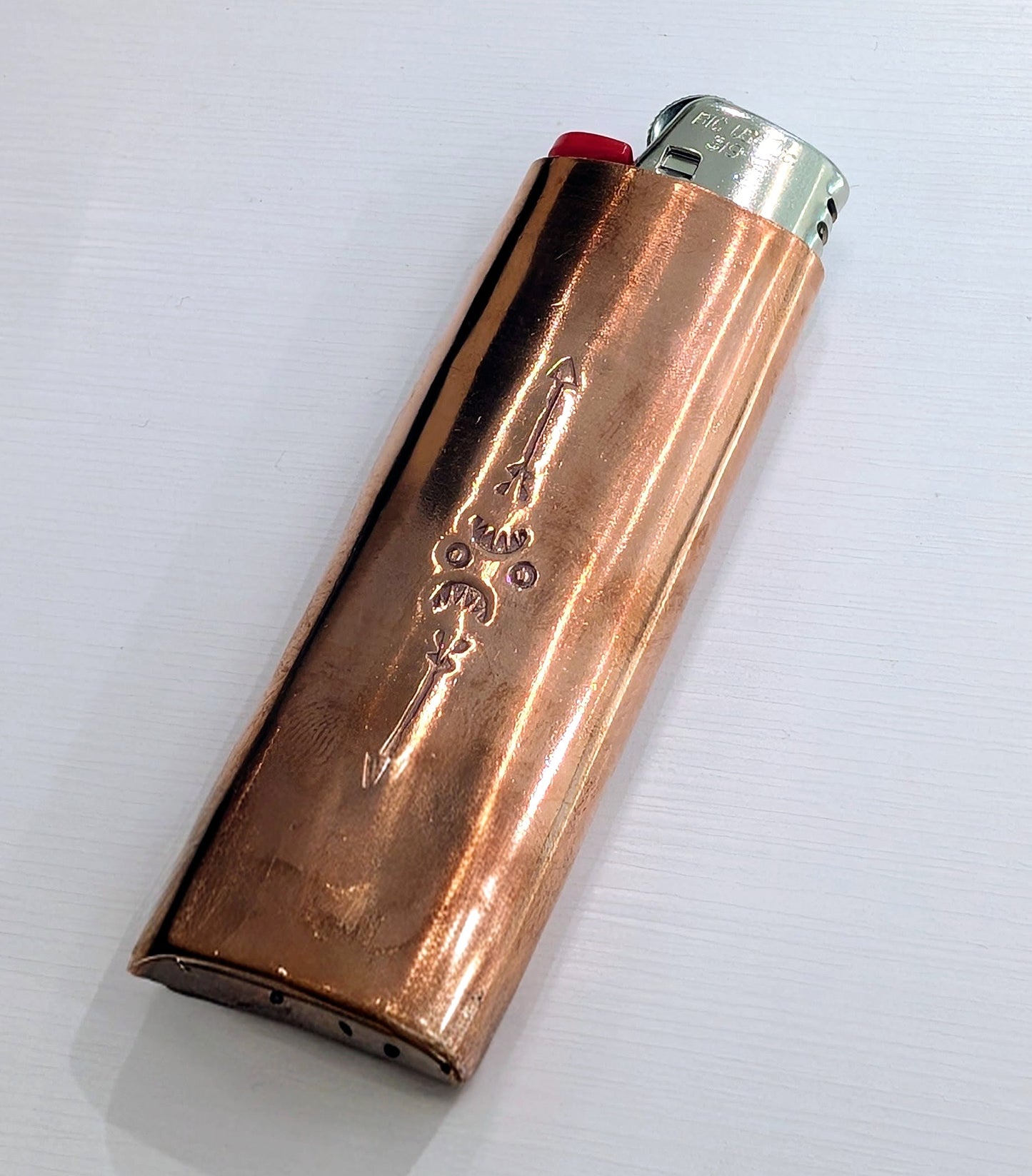 Copper Lighter Cover
