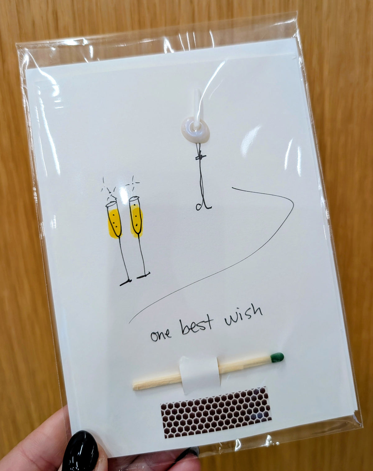 One Best Wish Card