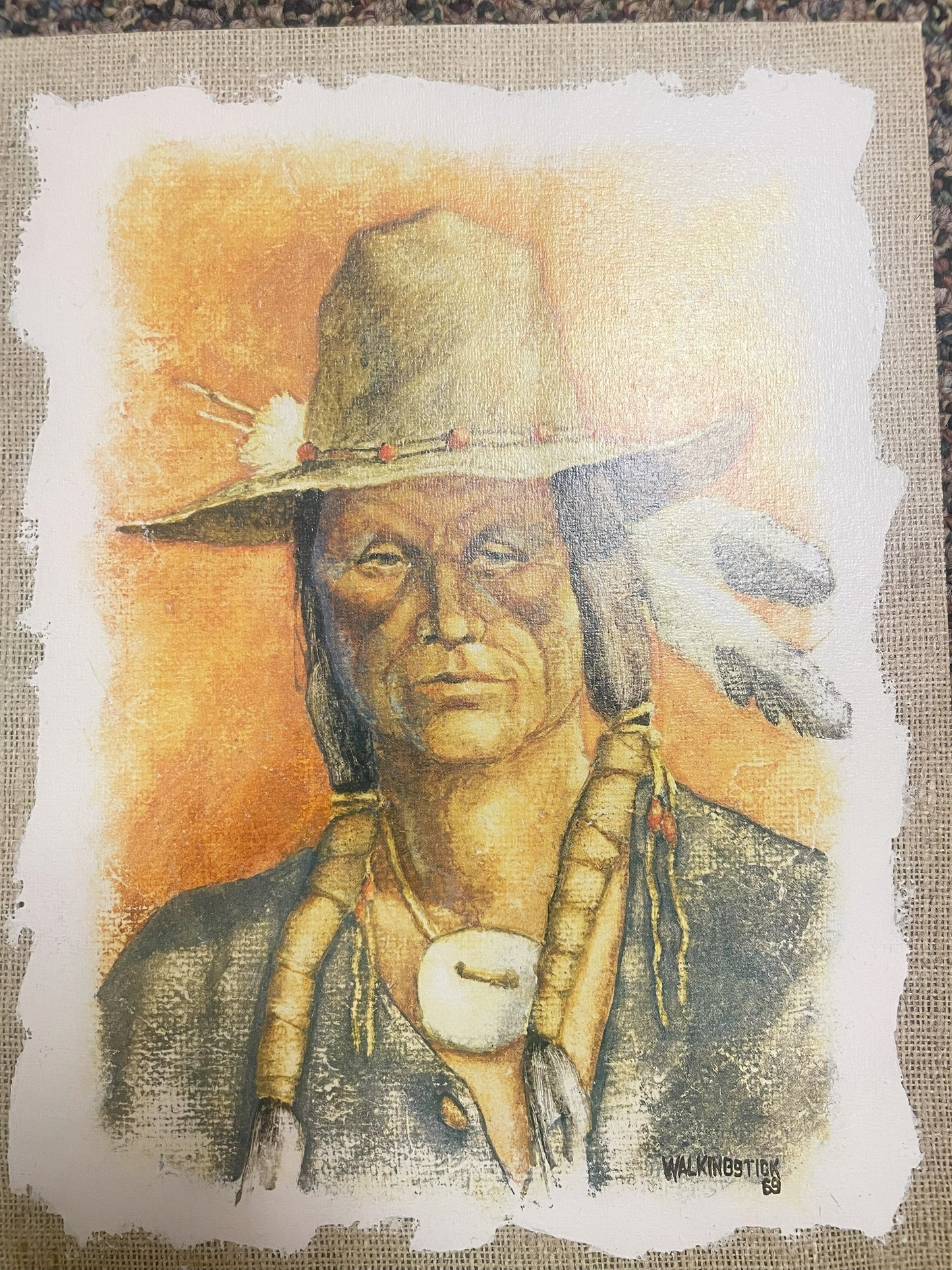 Untitled Portrait by Walkingstick