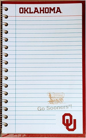 Oklahoma University Sheet Memo Pad 2-Pack