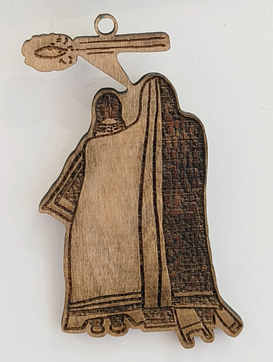 Courtship Couple UFO Overhead Ornament