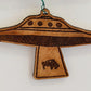 UFO Abduction Ornament