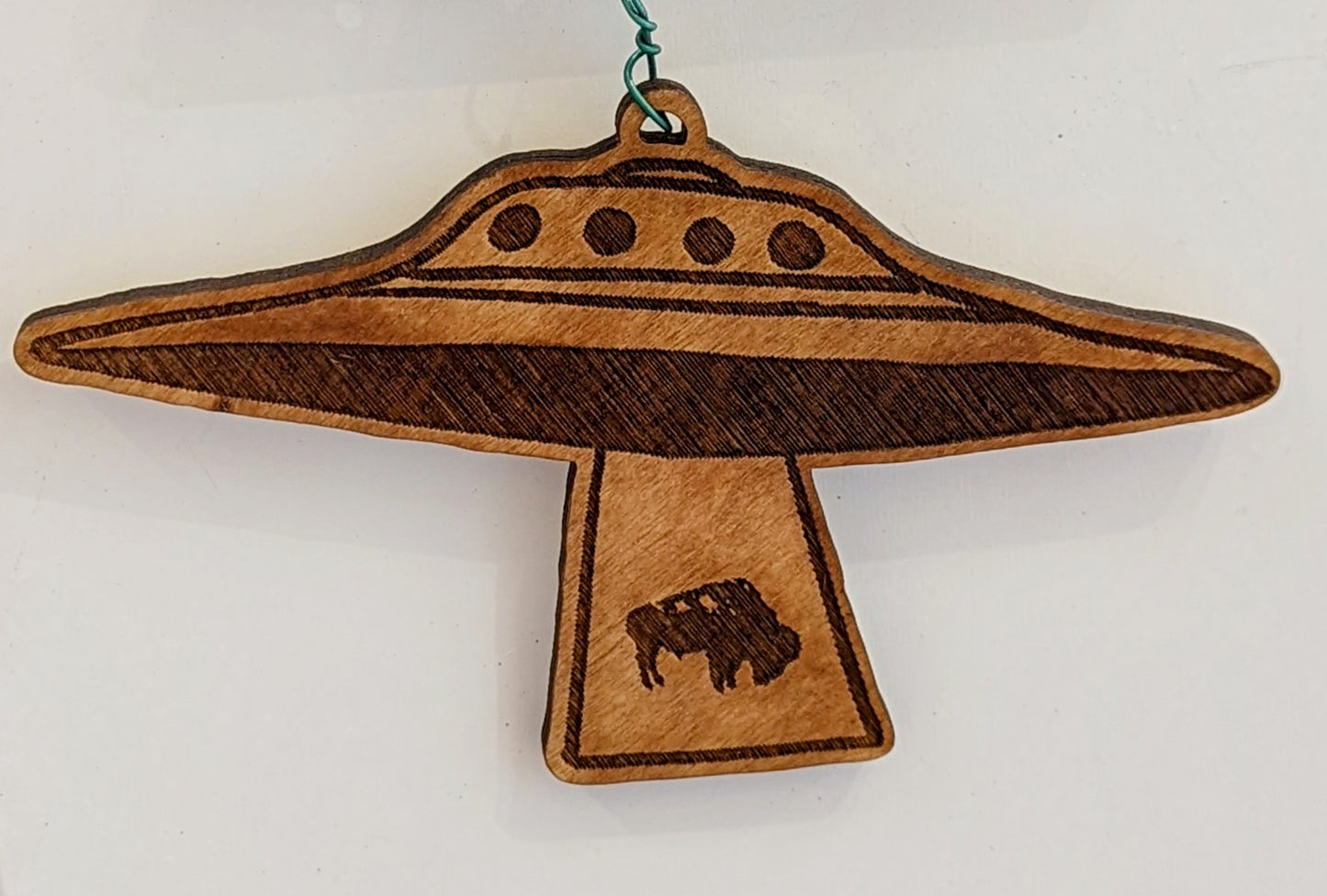 UFO Abduction Ornament