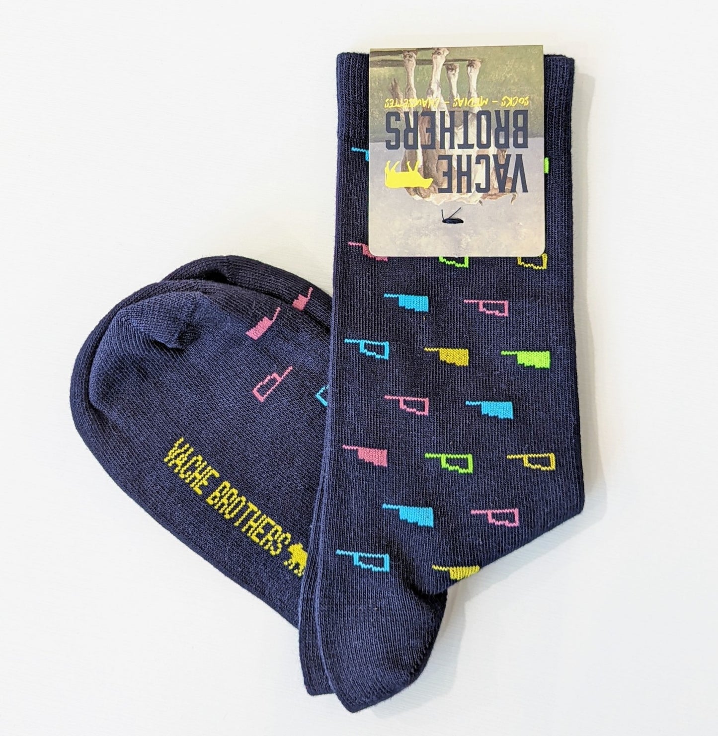 Oklahoma State Socks
