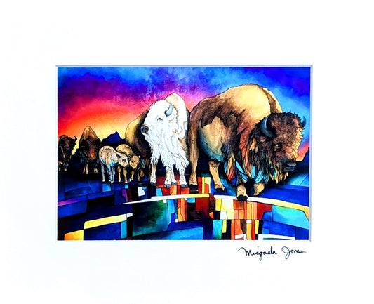 Blazing Trails Print