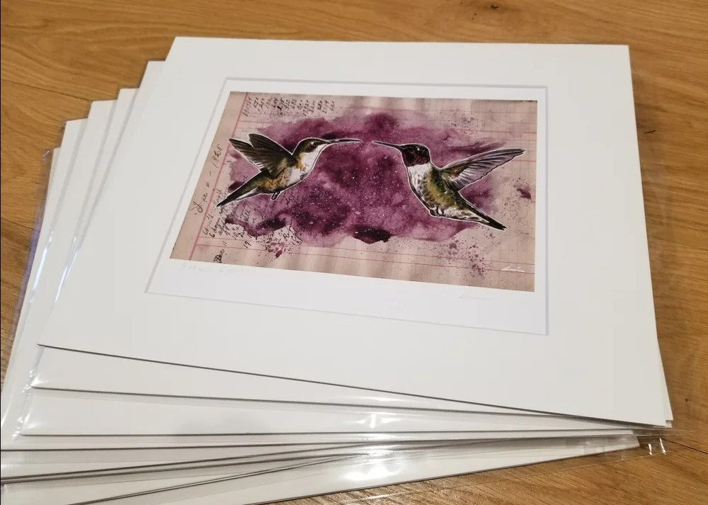 Two Hearts Print