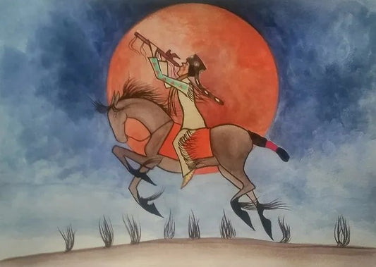 "Song of the Blood Moon" Print