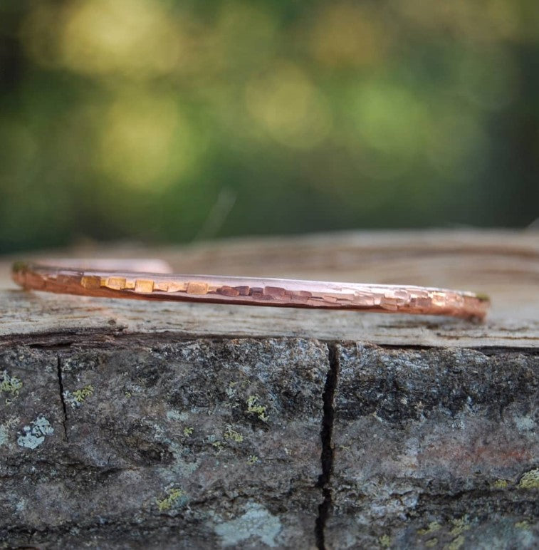 Hammered Classic Copper Cuff