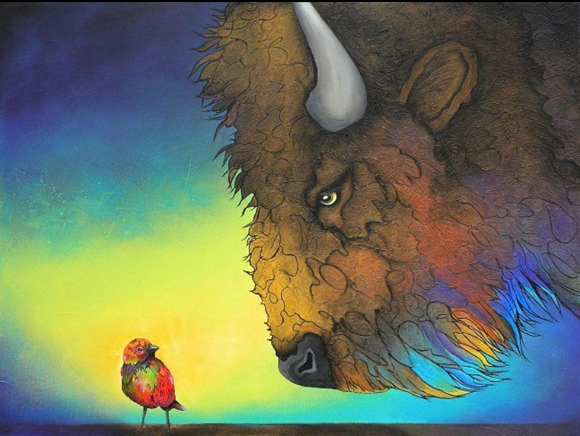 Standing His Ground Print