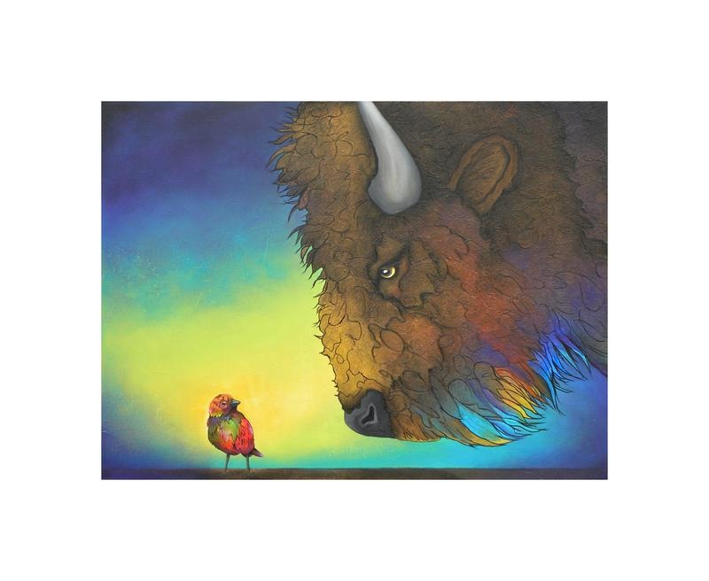 Standing His Ground Print
