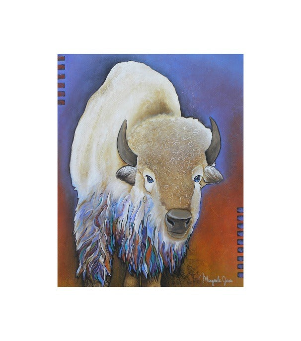 White Buffalo Print