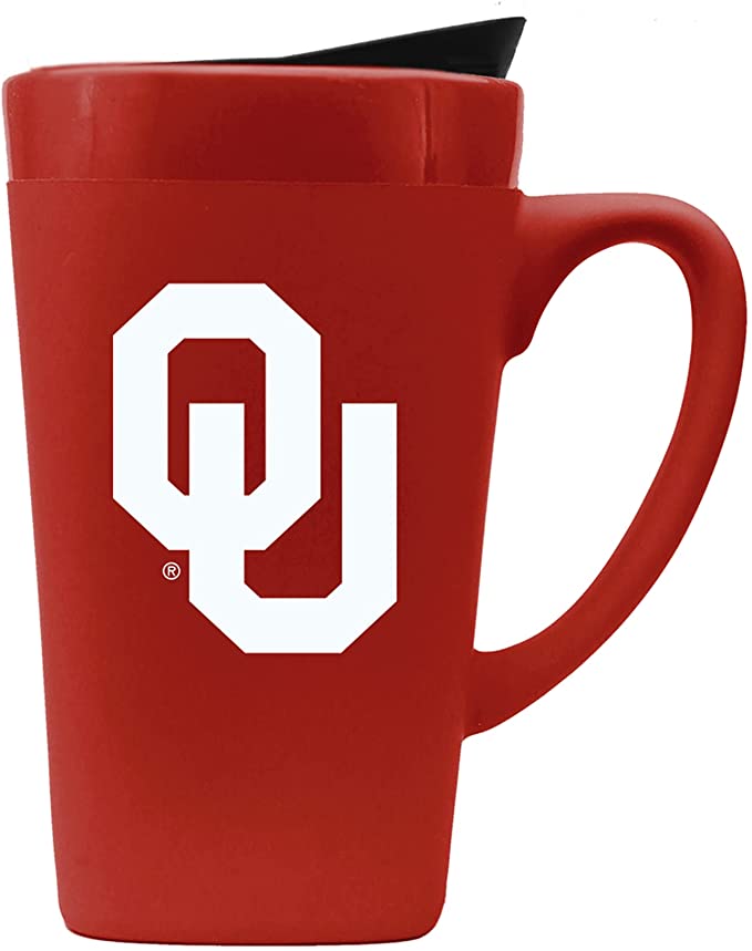 Oklahoma University Travel Mug – Red Earth