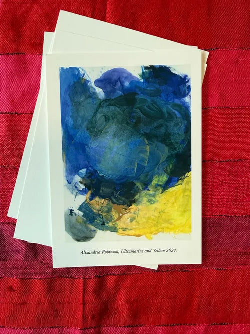 Ultramarine Art Postcard