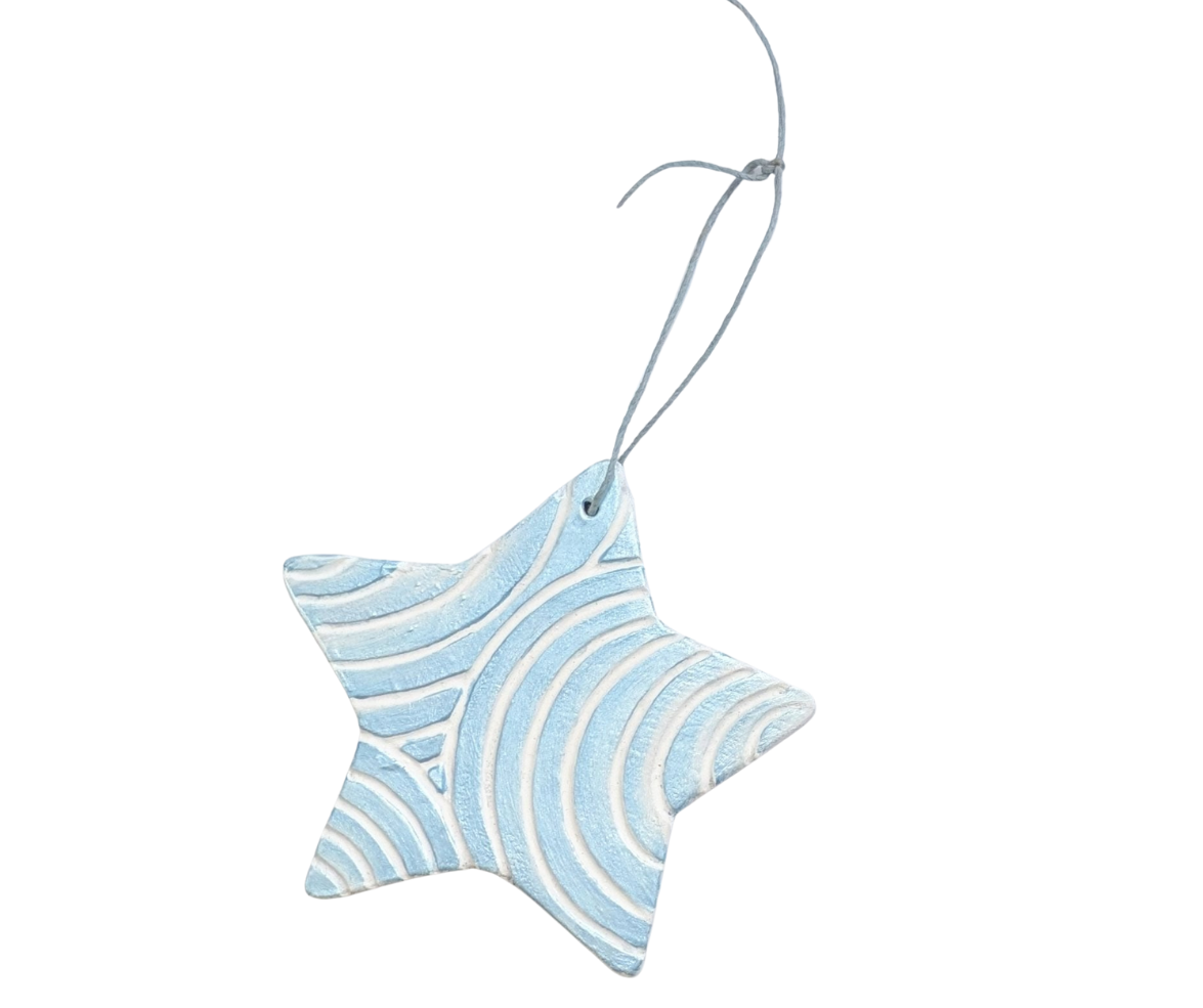 Ceramic Star Ornament