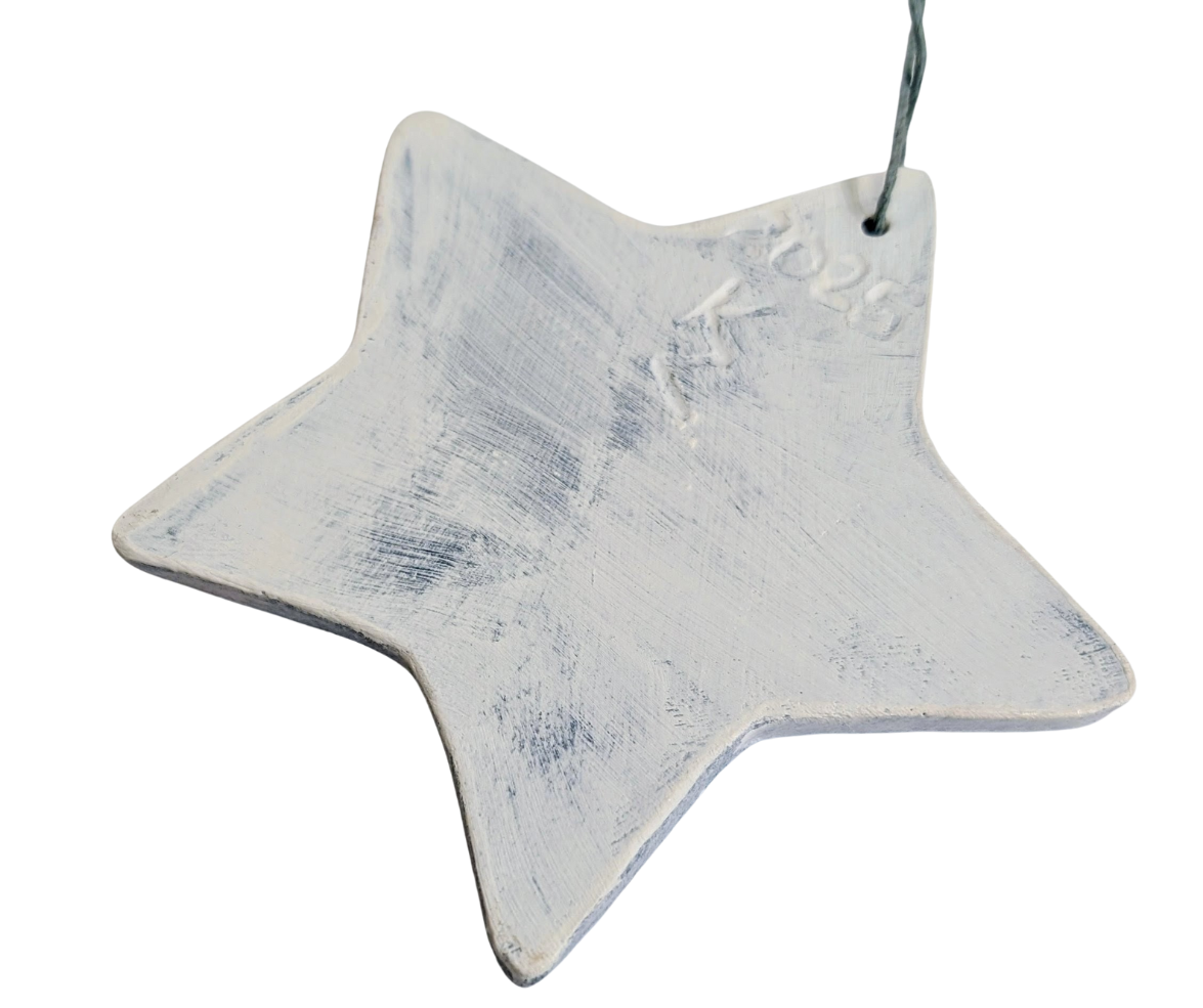 Ceramic Star Ornament