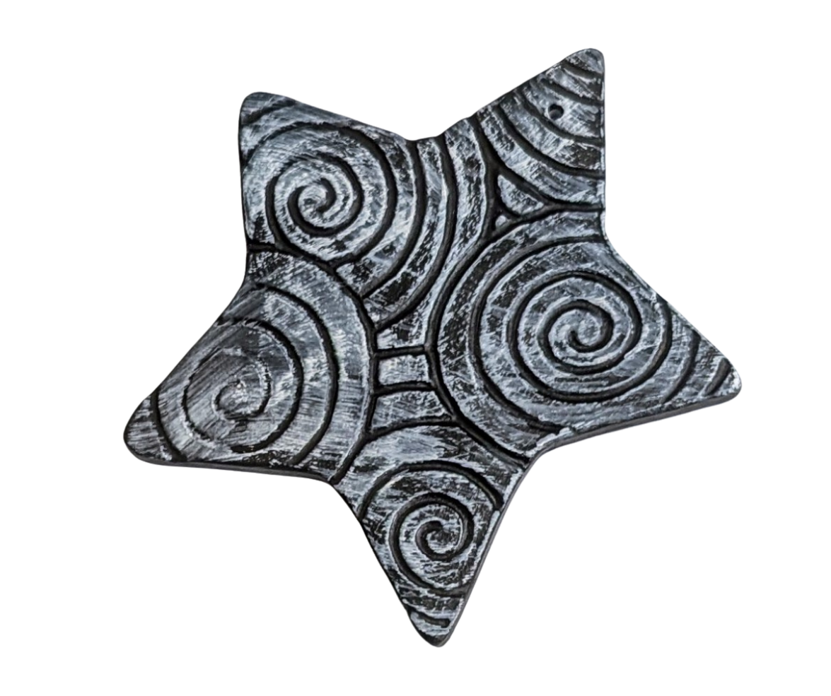 Ceramic Star Ornament