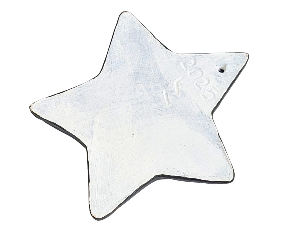 Ceramic Star Ornament