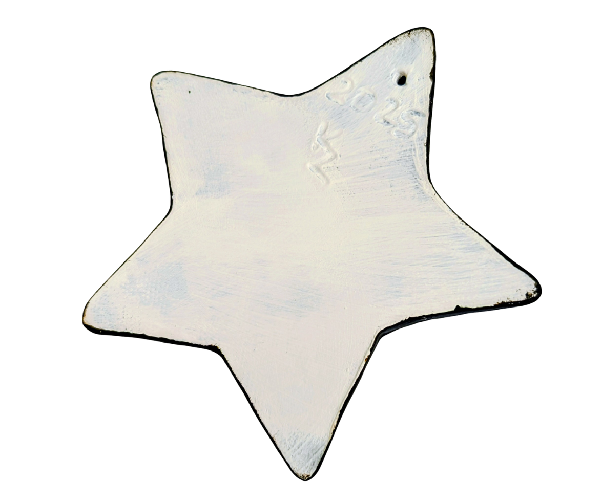 Ceramic Star Ornament