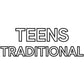 Teen Youth Mens Traditional