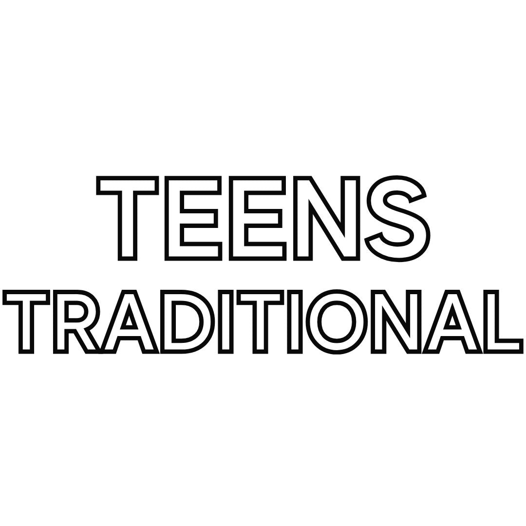 Teen Youth Mens Traditional