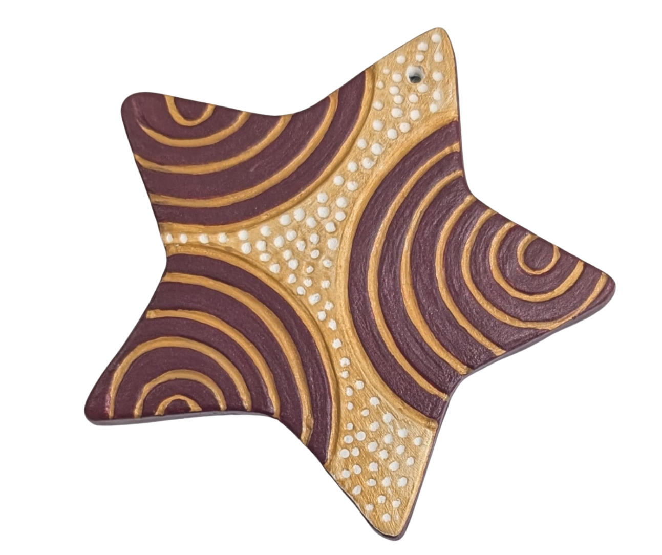 Ceramic Star Ornament
