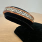 3/8" Copper and Silver Bracelet