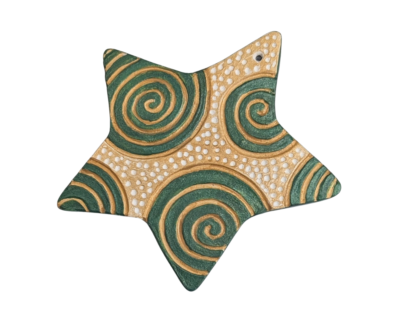 Ceramic Star Ornament