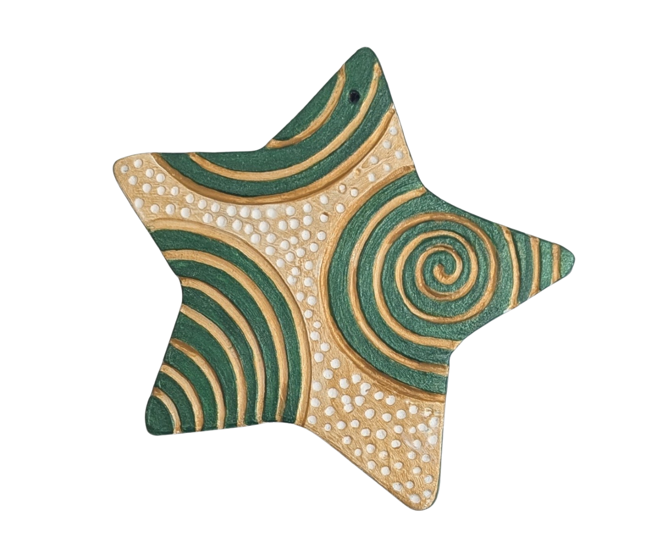 Ceramic Star Ornament